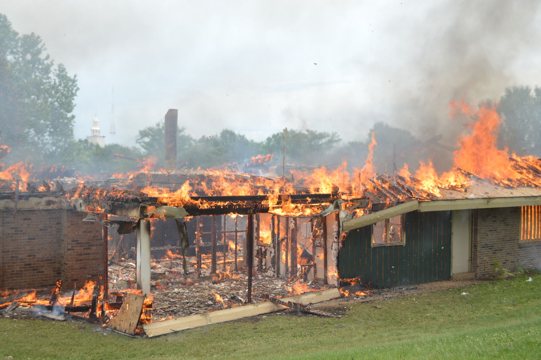 Brentwood Fire Dept. Burn